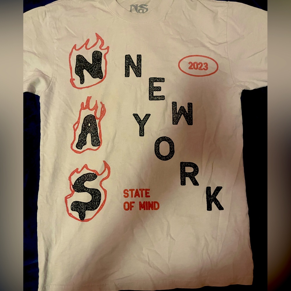 S Cream NAS tour t-shirt New York State Of Mind Tour